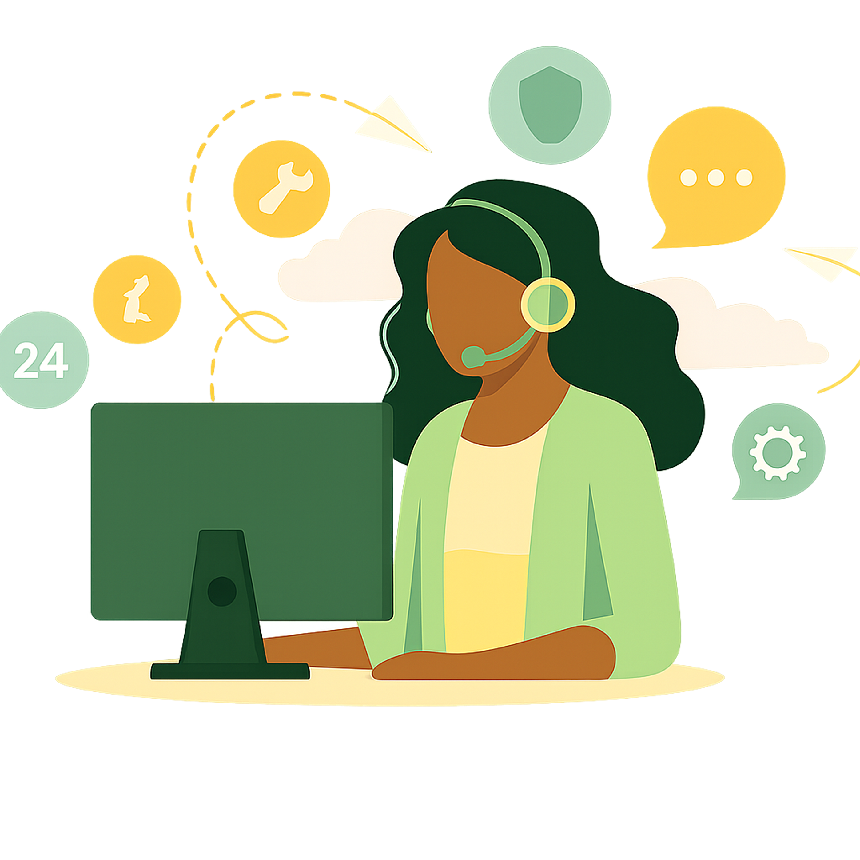 Customer support representative